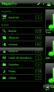 SKIN PLAYERPRO V4 GLASS GREEN screenshot 3