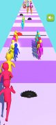 Slap and cross - Running game screenshot 2