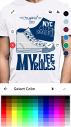 Design de T-shirt - Yayprint screenshot 1