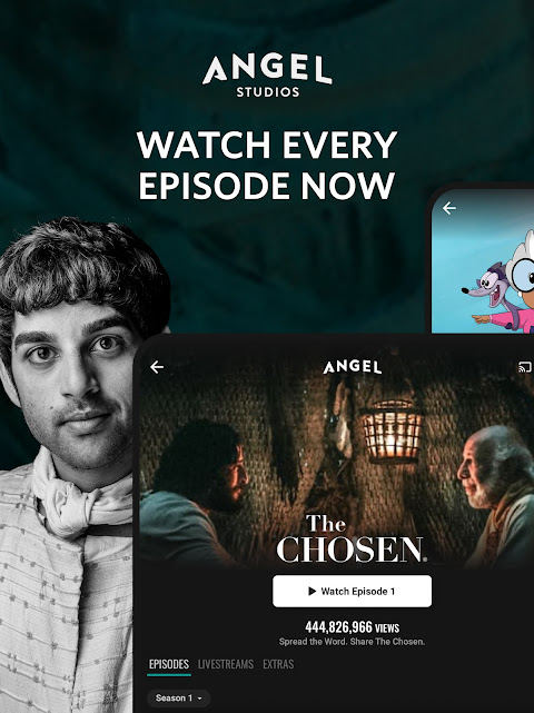 Aplicativo para assistir The Chosen de graça #thechosen #Jesus #fycri