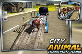 Thành phố Animal Truck screenshot 1