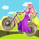 Barbie Hill Biker Racing