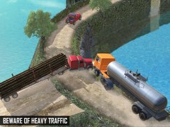 Oil Tanker Transporter Truck Driving Games screenshot 13