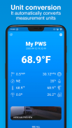 PWS Watcher ⛅️ Personal Weather Station Monitoring screenshot 2