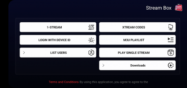 Stream Box - Iptv Player screenshot 1