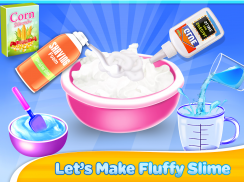 Fluffy Slime Maker DIY Rainbow Fun screenshot 3