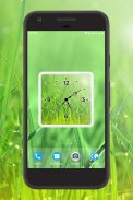 Grass Clock Live Wallpaper screenshot 3