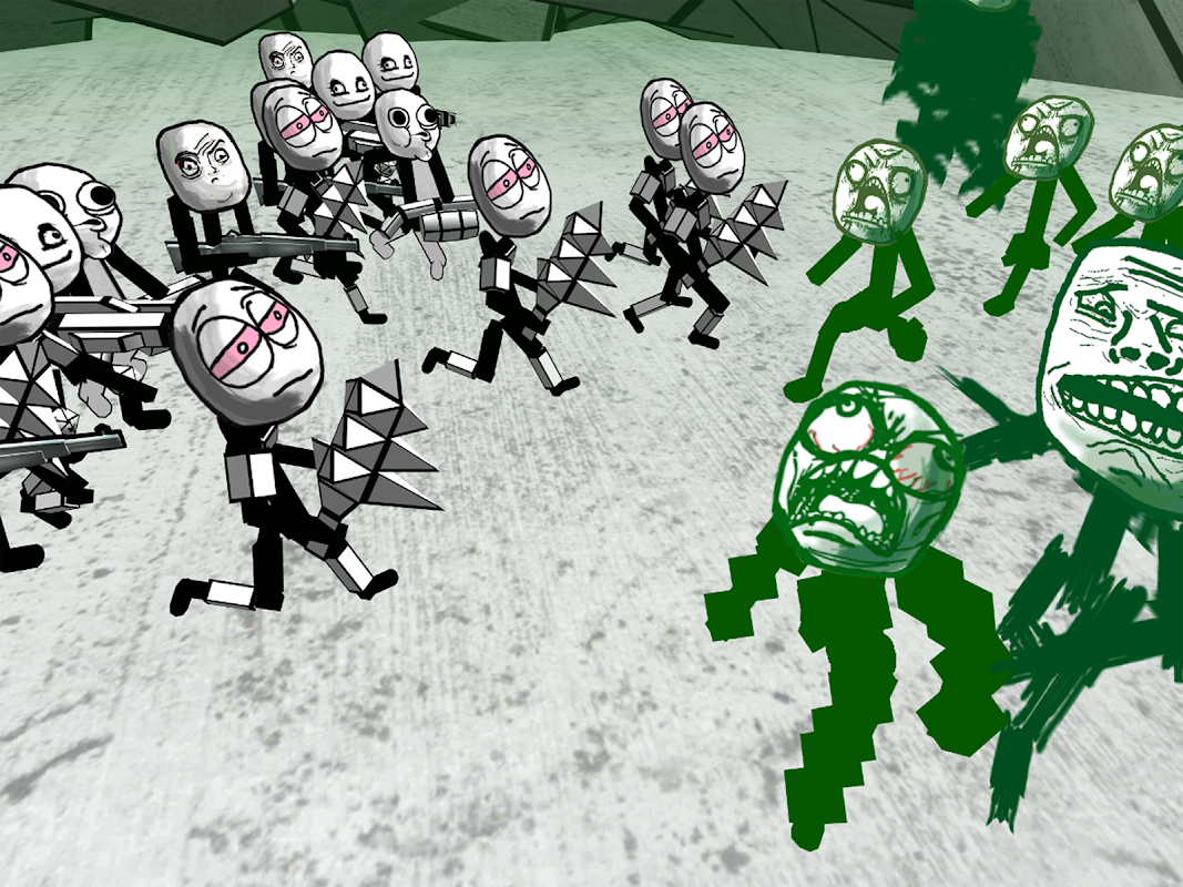 Download Stickman Meme Battle Simulator android on PC