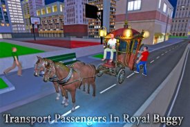 transporte de pasajeros a caballo montado screenshot 0