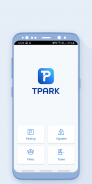 TPARK Parkolas App screenshot 1