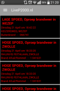 LiveP2000.nl - Free Meldingen screenshot 0