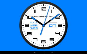 Square Analog Clock-7 screenshot 1