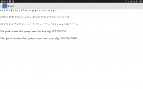 Pencil Fonts for FlipFont screenshot 3