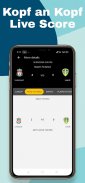 Live-Fußball-App: Live-Statistiken | Live Score screenshot 1