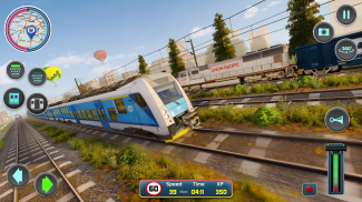 शहर रेल गाडी चालक सिम्युलेटर 2019 रेल गाडी खेल screenshot 6