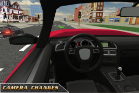 مدرسة لتعليم قيادة السيارات 3D محاكي screenshot 10