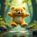 Cute Teddy Bear wallpaper icon