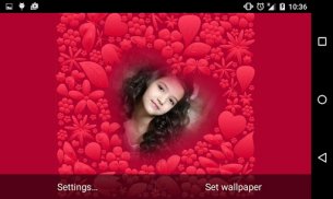 Romantic Live Wallpaper screenshot 8