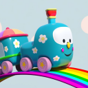 قطار الطيران الذكي - لعبة للأطفال والاطفال Icon