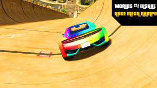 Extreme GT Car Stunts Impossible Mega Ramp Racing screenshot 0