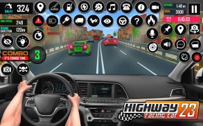 Highway Car Racing 3D Games screenshot 0