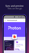 Proton Drive: Salvar na nuvem screenshot 3