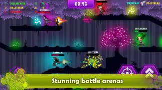 Multiplayer Neon Blasters screenshot 1