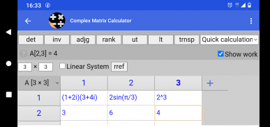 Complex Number & Matrix Calc screenshot 7