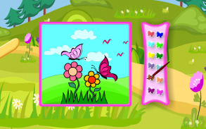 Coloring Game-Sweet Butterfly screenshot 6