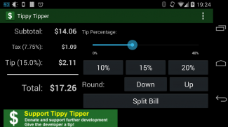 Tippy Tipper (Tip Calculator) screenshot 6