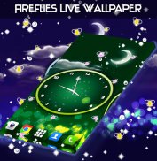 Fireflies Live Wallpaper screenshot 1