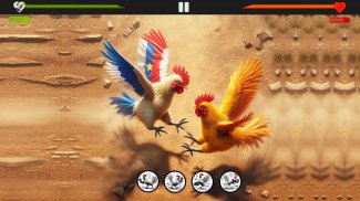 Farm Rooster Fighting Chicks 1 screenshot 2