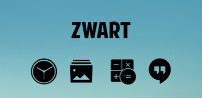 Zwart - Black Icon Pack