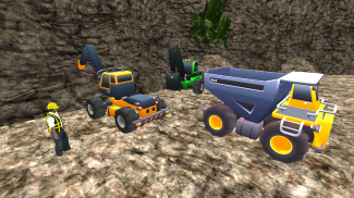 Uphill Tunnel Excavator Game screenshot 1