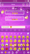 Glitter Pearl Keyboard Theme screenshot 3