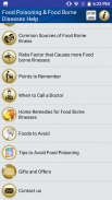 Food Poisoning & Food Borne Diseases Help screenshot 1