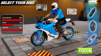 Police Bike game Car game screenshot 4