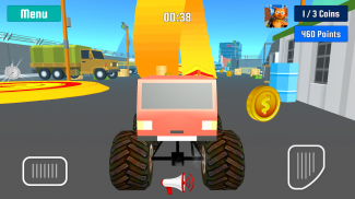 Monster Truck Stunt Speed Pаса screenshot 0