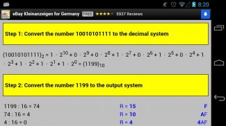 Numeral System Converter Free screenshot 2