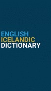 English : Icelandic Dictionary screenshot 7