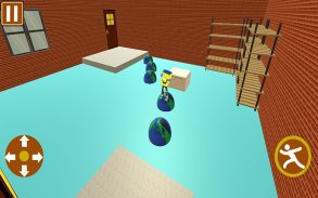Epic Sponge School Escape - Crazy Fun Run 3D Games screenshot 1