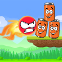 Knock Down Bottles:Hit & Knock Out Tin Cans &Shoot