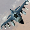 Fly Airplane F18 Fighters 3D Icon