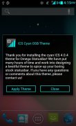 ICS Cyan Omega StatusBar Theme screenshot 5