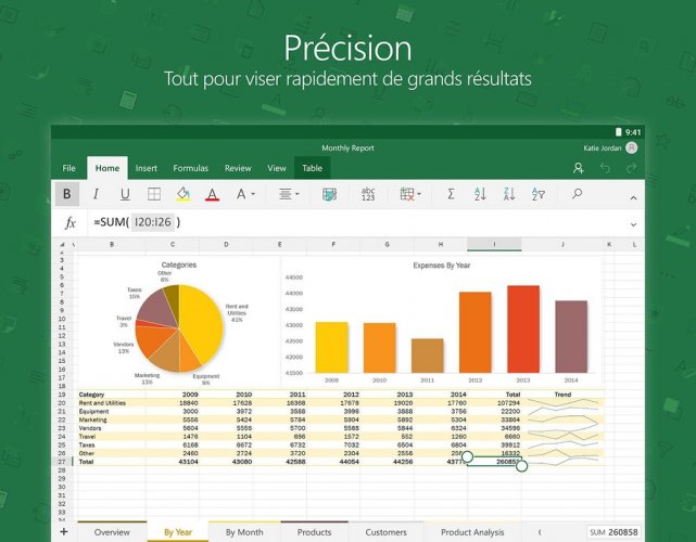Microsoft Excel : Utilisez des feuilles de calcul screenshot 13