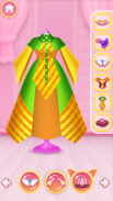 Glitter Dress Coloring Game screenshot 5