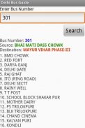Delhi Bus Guide screenshot 1