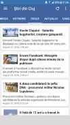 Știri locale Cluj screenshot 1