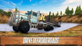 Sawmill Driver: Logging Truck & Forest Harvester screenshot 8