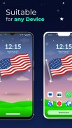 USA America Flag - US Flag LWP screenshot 4